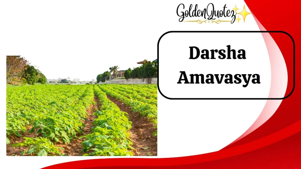 Darsha Amavasya