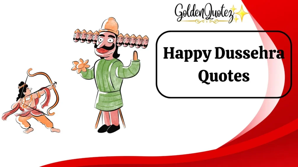 Happy Dussehra Quotes