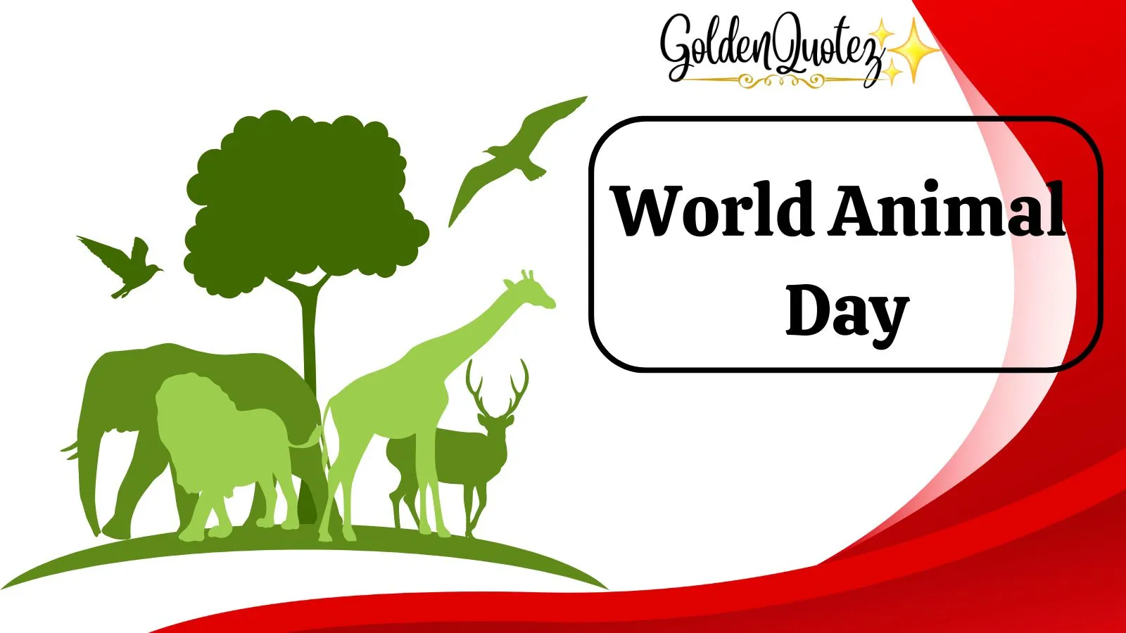 World Animal Day