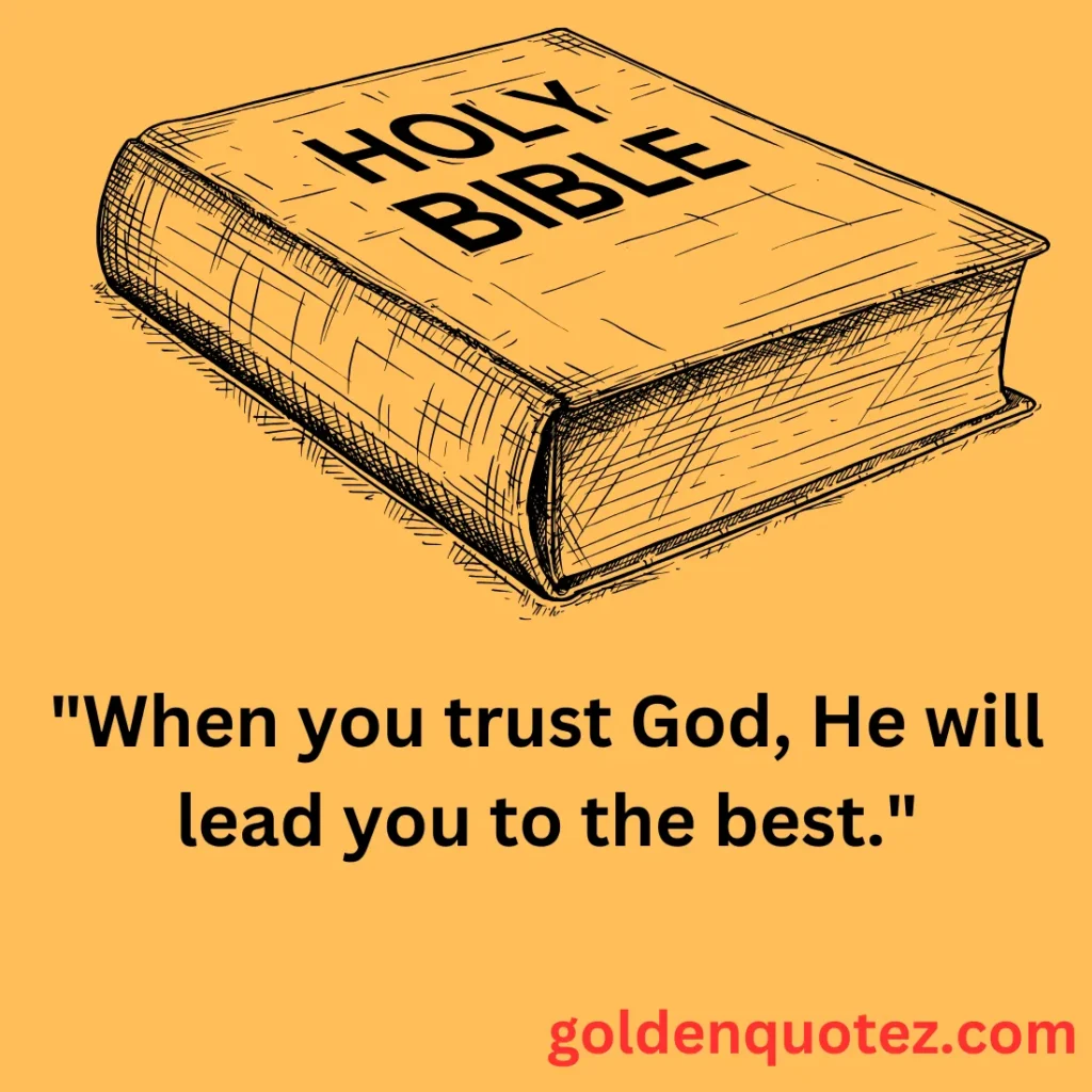 Trust God Quotes