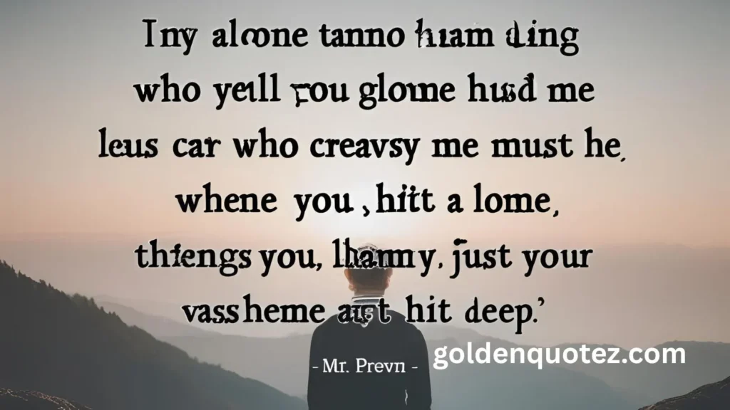 Alone Quotes