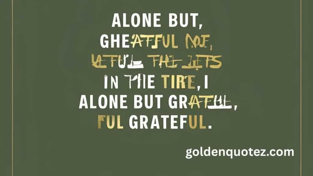 Alone Quotes