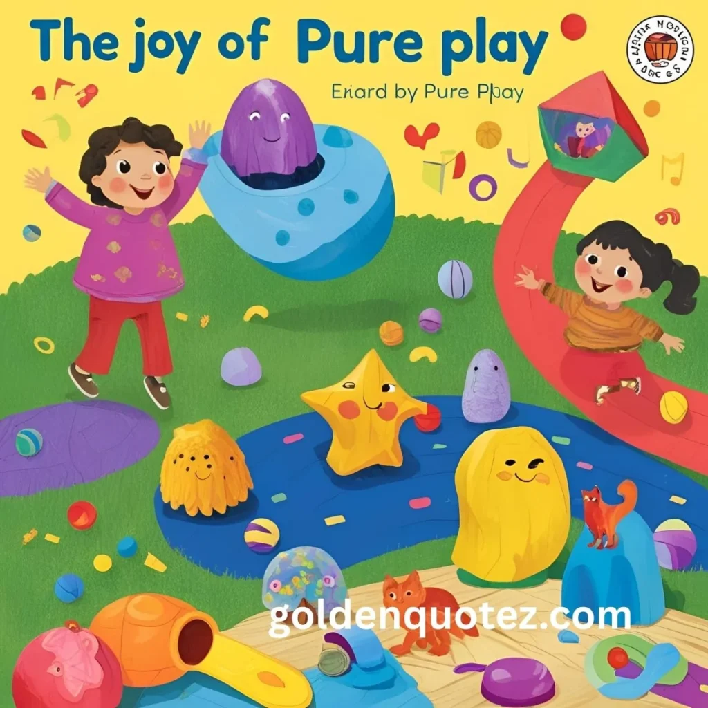 caption cute child play quotes