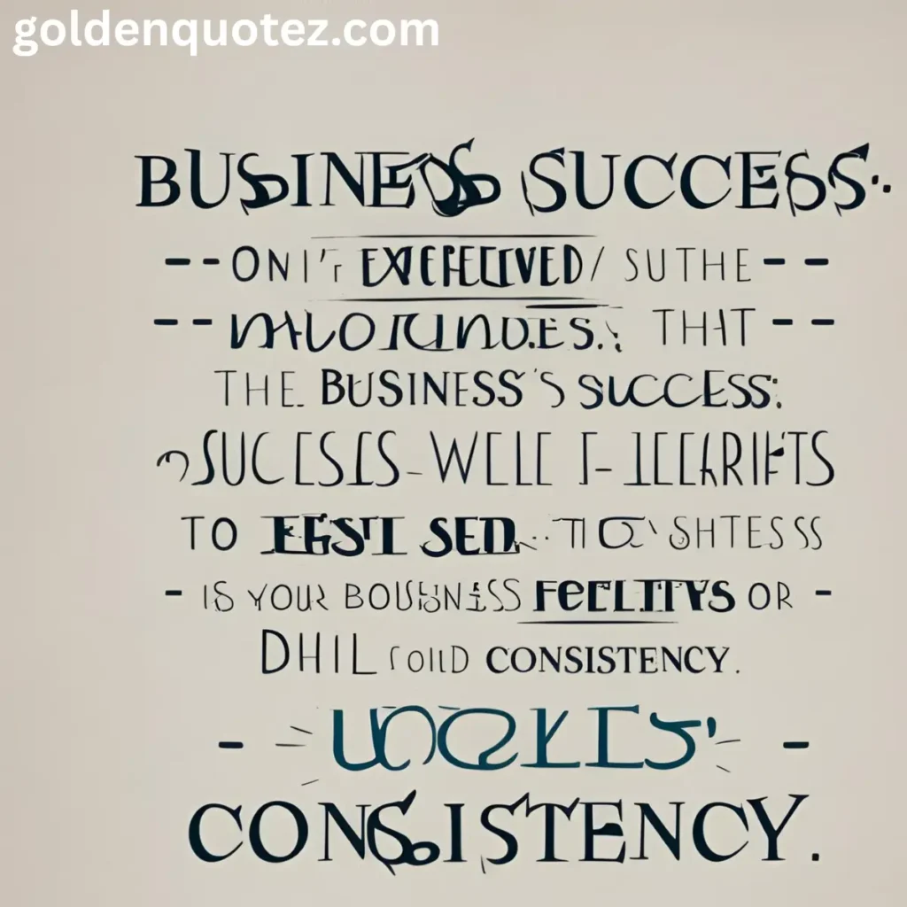  Consistency Quotes