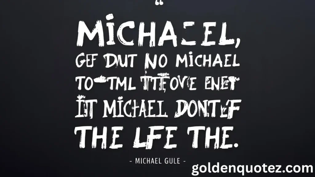 Michael Scott Quotes
