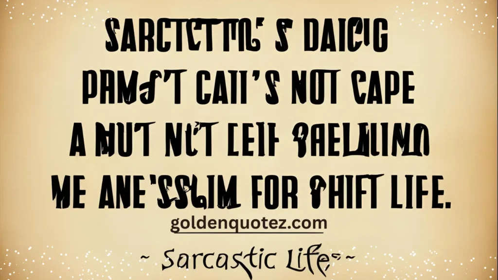 sarcastic quotes