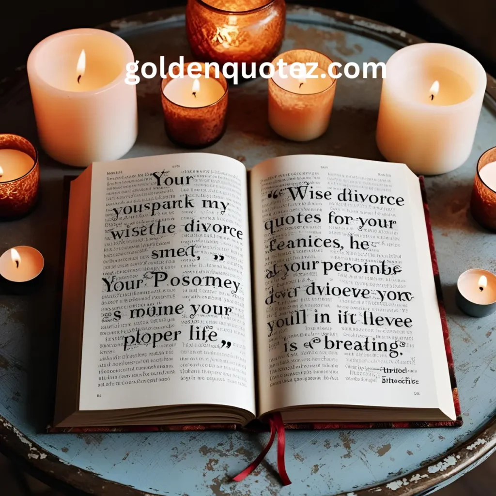 Beginning Divorce Quotes 