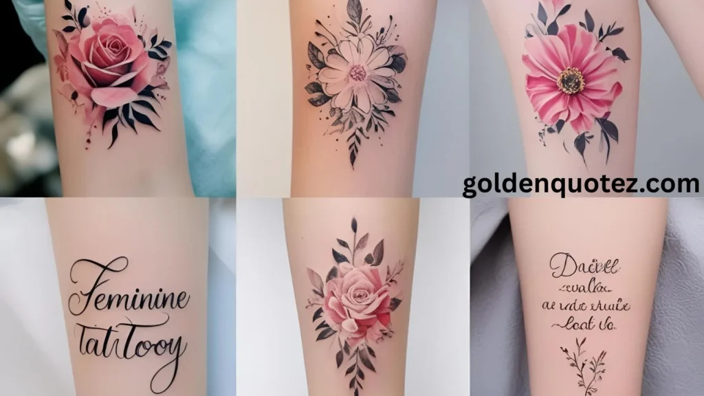 Feminine Tattoo Quotes