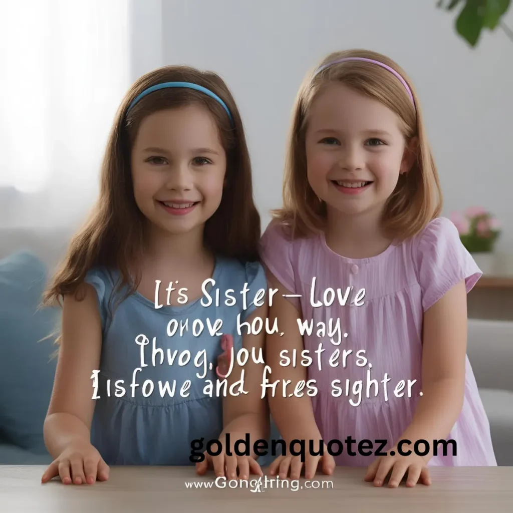Heartfelt Sister Quotes 
