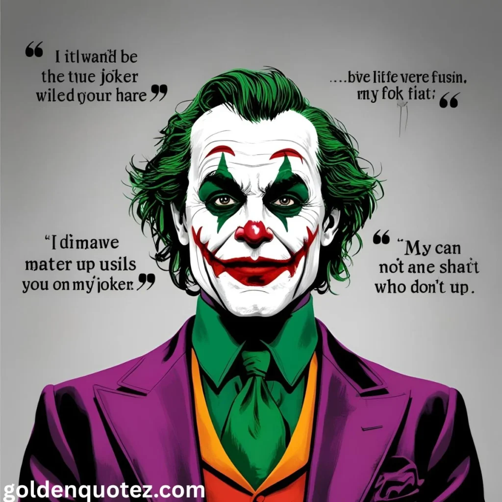Iconic Joker Quotes