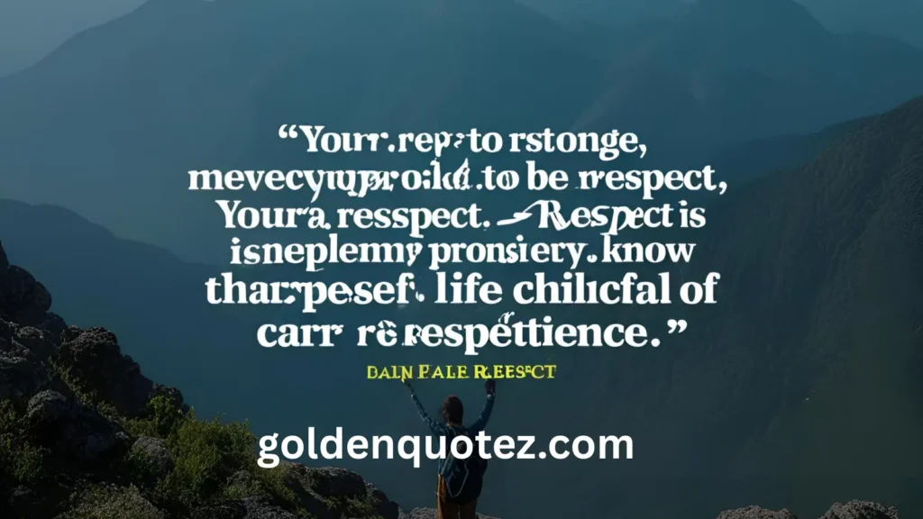 Respect Quotes