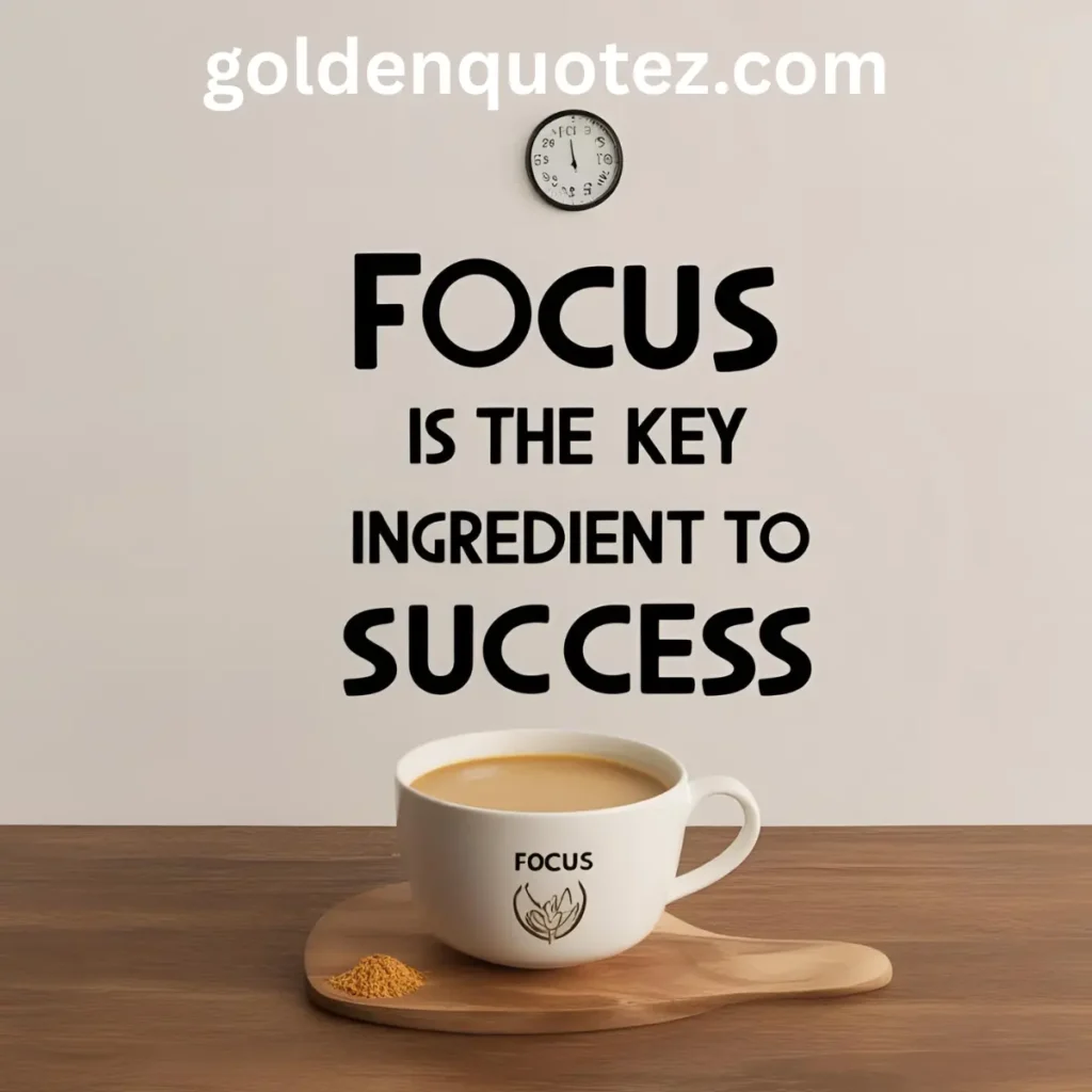 Stay Focused Quotes 