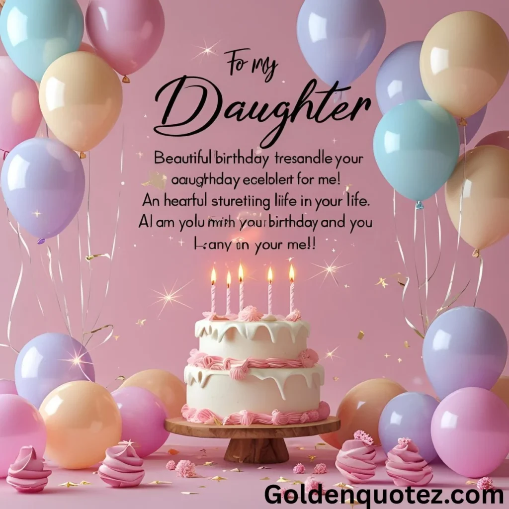 Heartfelt Birthday Messages for Daughter