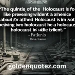 Holocaust Quotes