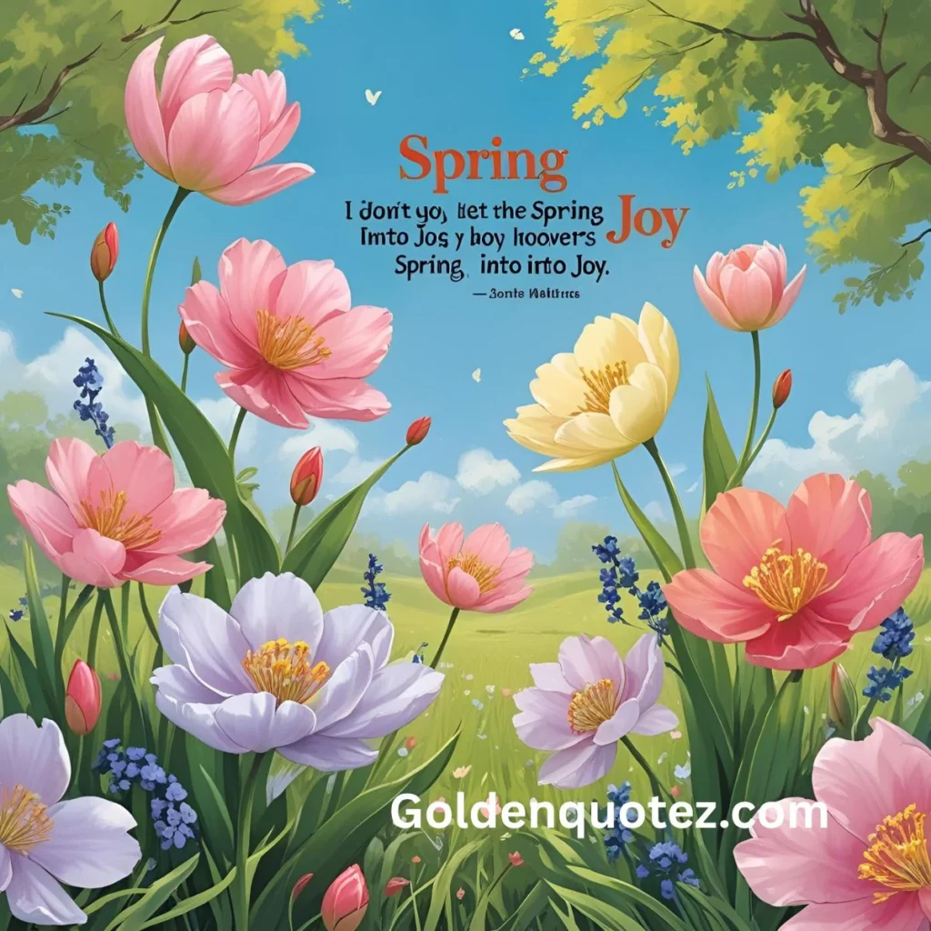 Spring into Joy
