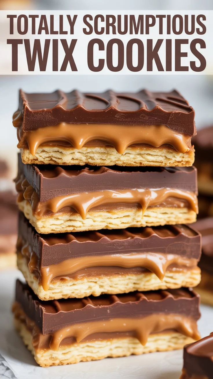 Twix-Inspired Cookies Recipe