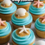 BEACH-THEMED CUPCAKES RECIPE